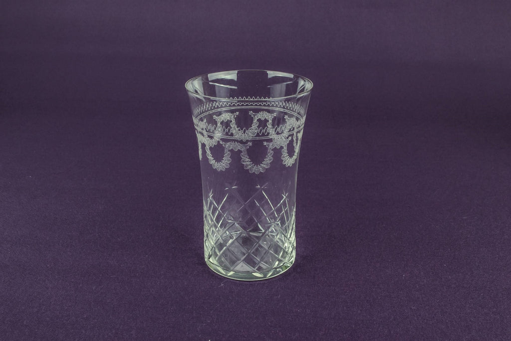 4 Pall Mall glass tumblers