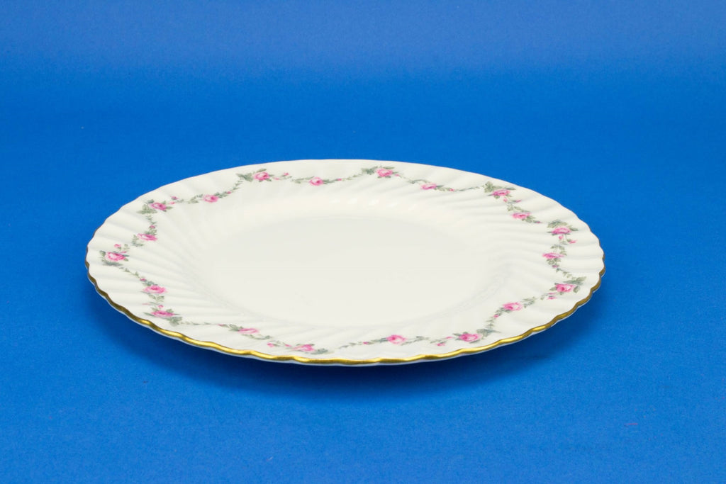 Mintons pink cake plate
