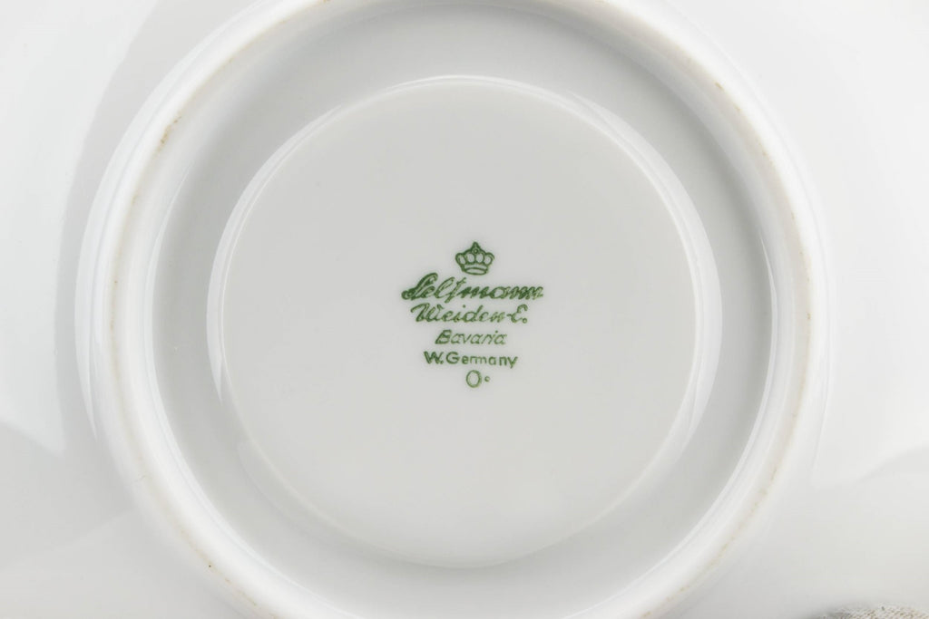Orange tea set for 6