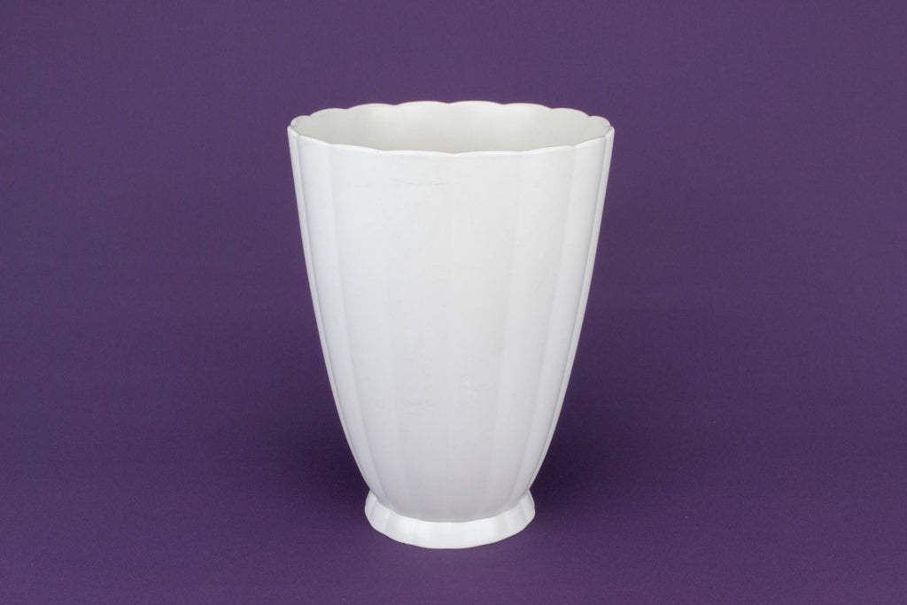Large Wedgwood white vase