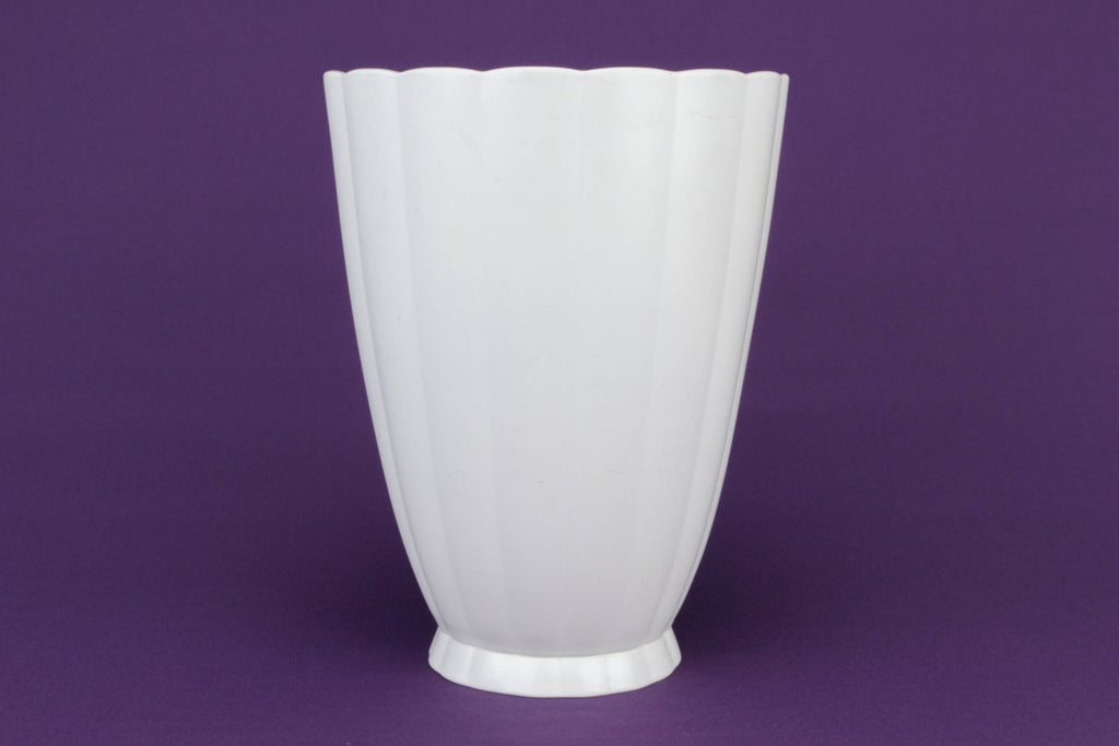 Large Wedgwood white vase