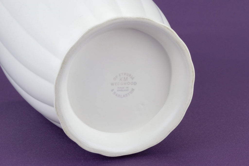 Large Wedgwood white vase