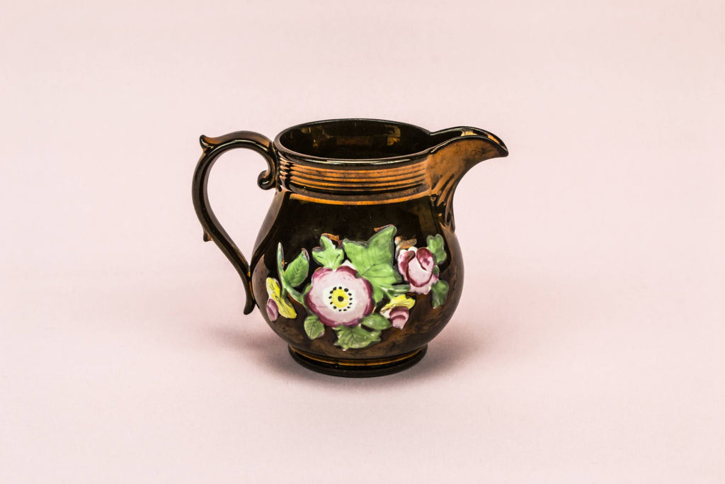 Small lustre milk jug