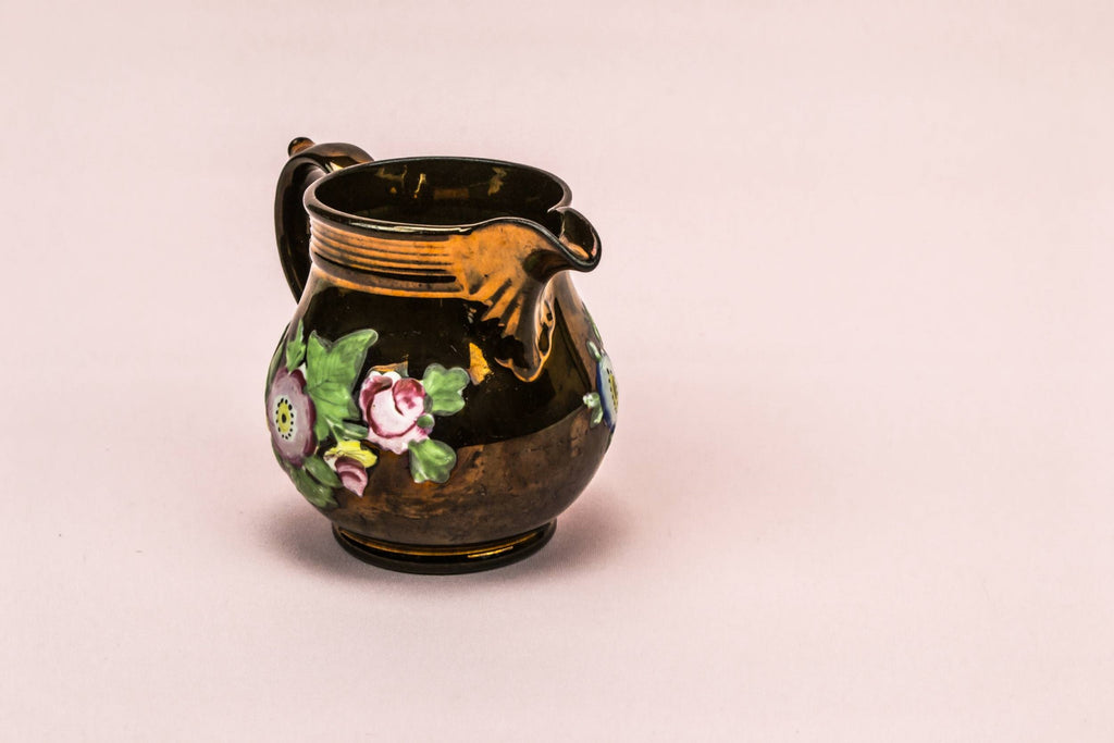 Small lustre milk jug