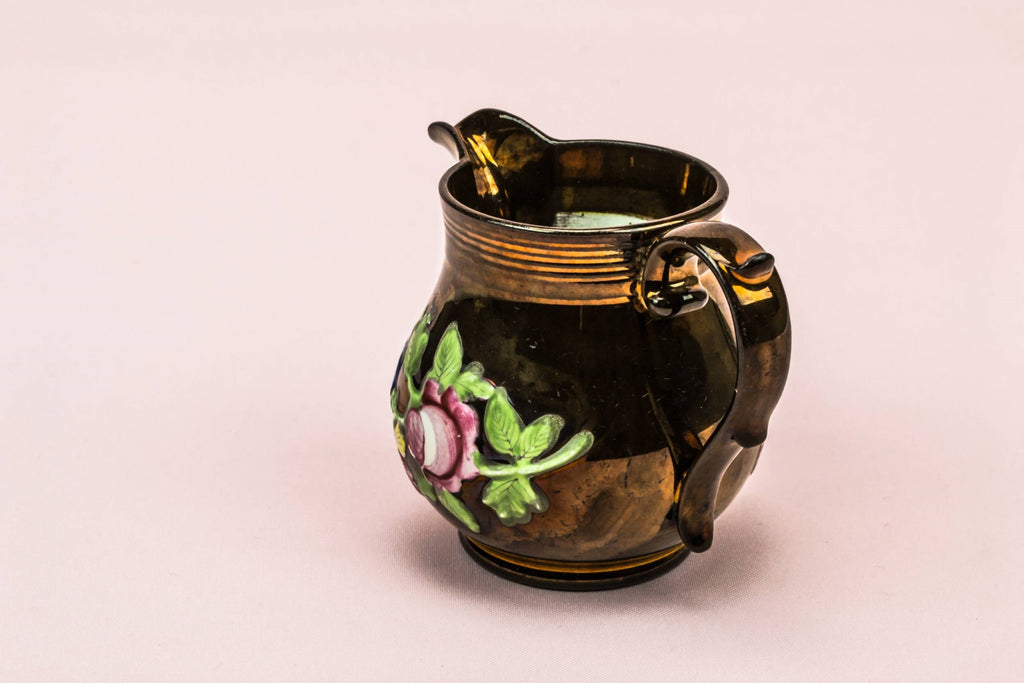 Small lustre milk jug