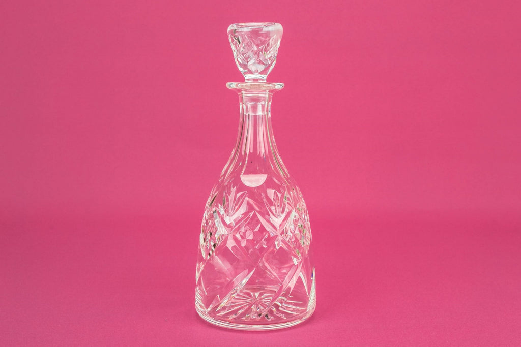 Webb Corbett whisky decanter