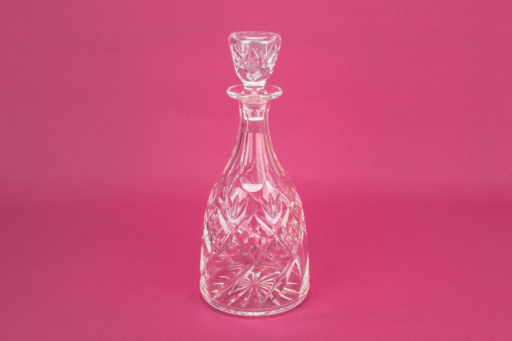 Webb Corbett whisky decanter