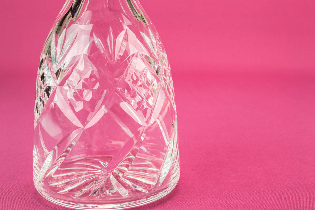 Webb Corbett whisky decanter