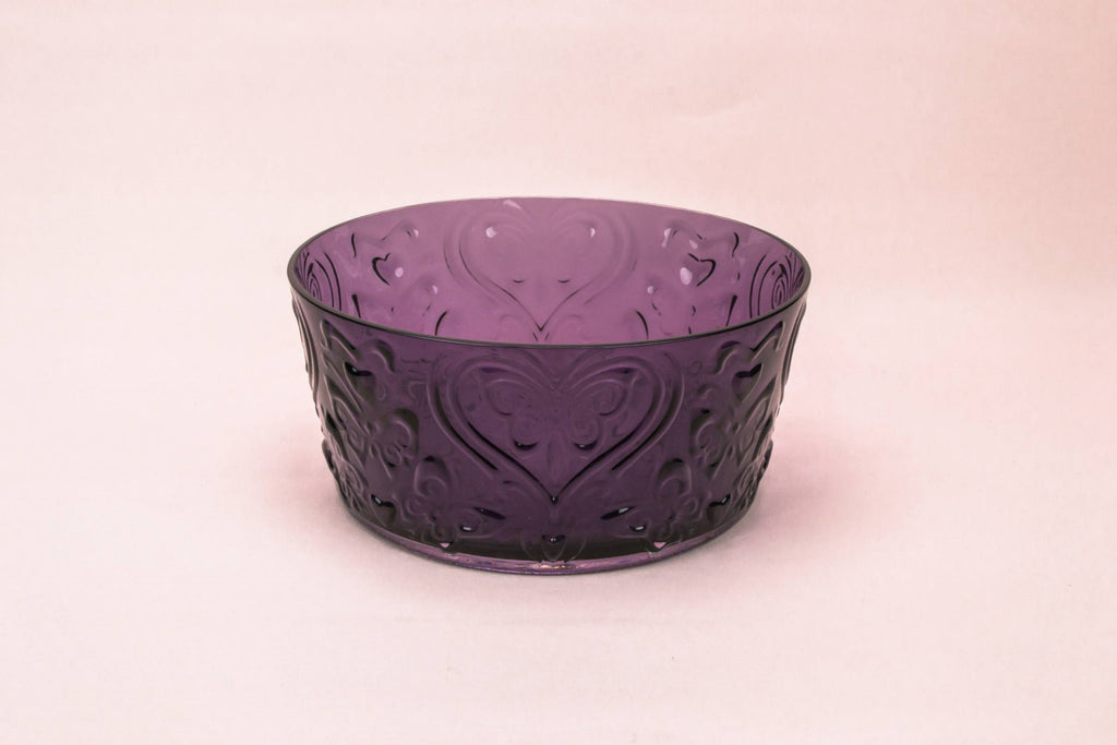 Dartington purple salad bowl