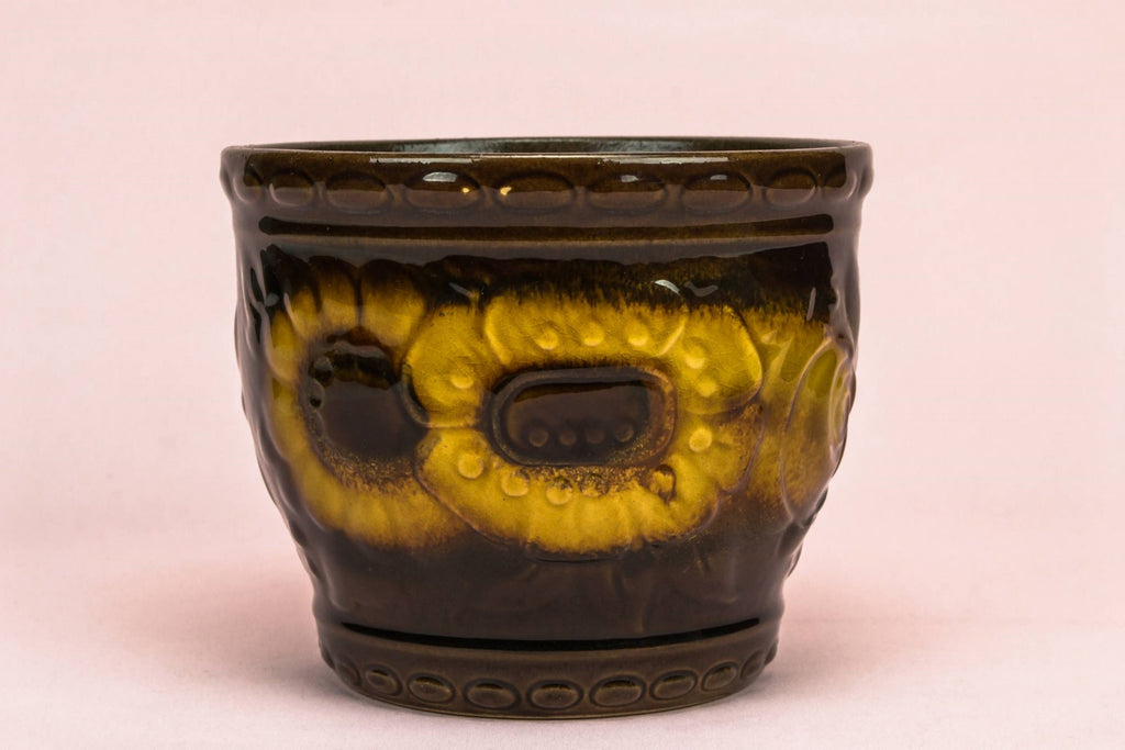Bold sunflower planter