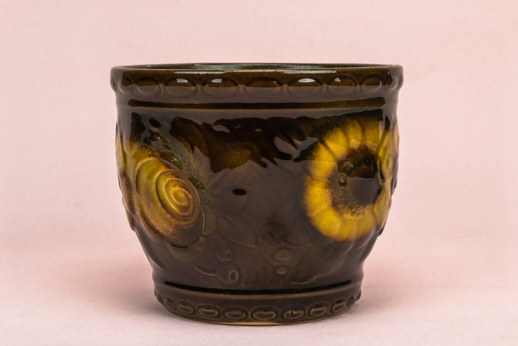 Bold sunflower planter
