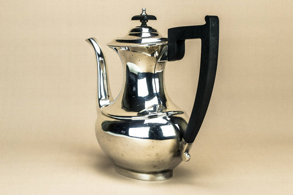 Silver plated coffee pot