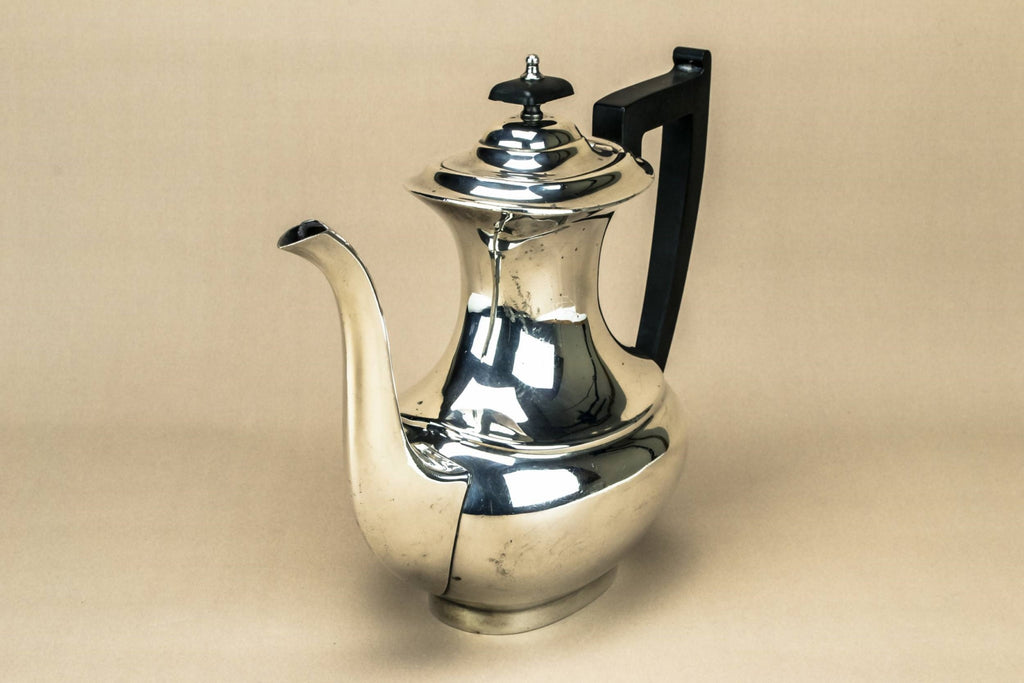 Silver plated coffee pot
