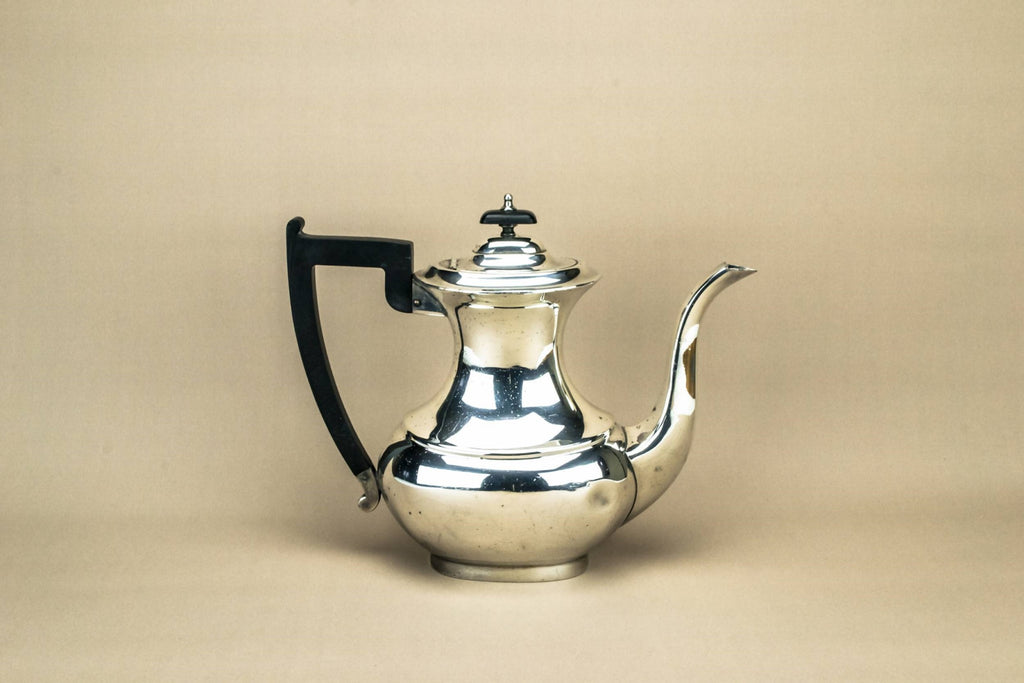 Silver plated coffee pot