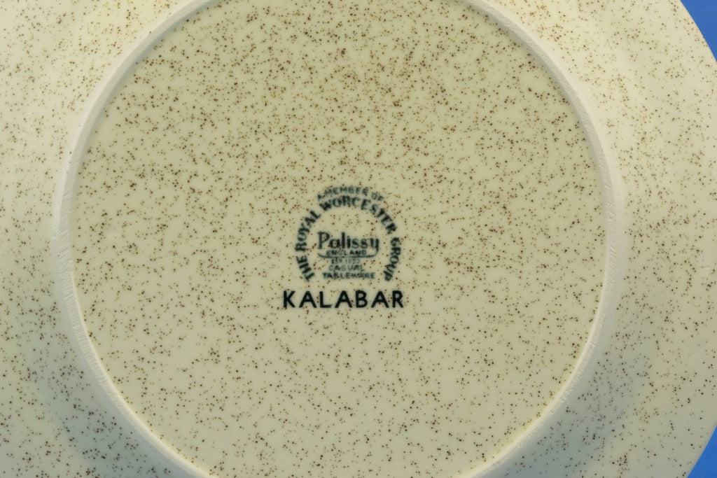6 dinner plates by Palissy
