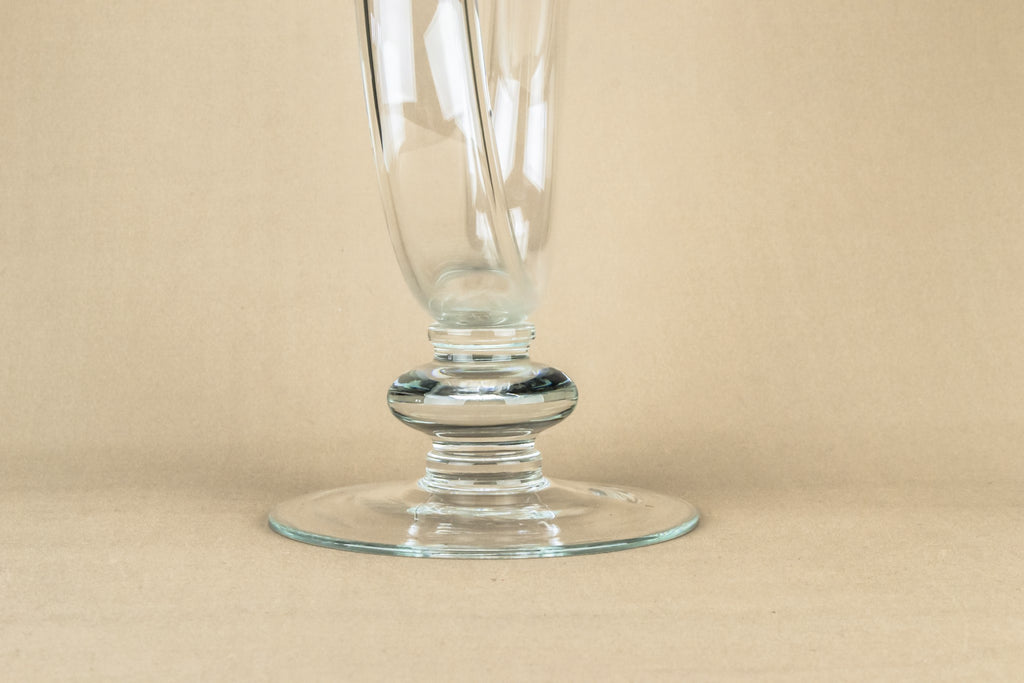 Blown glass vase