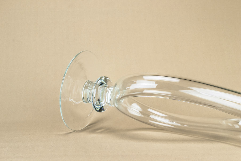 Blown glass vase