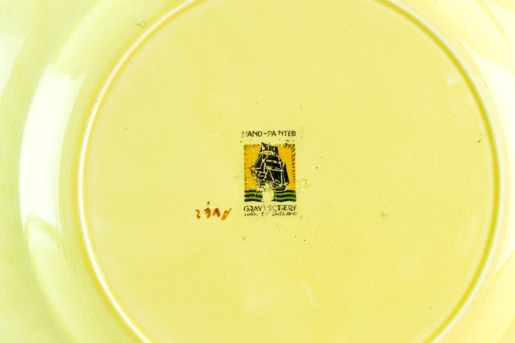 Art Deco serving platter, 1930s