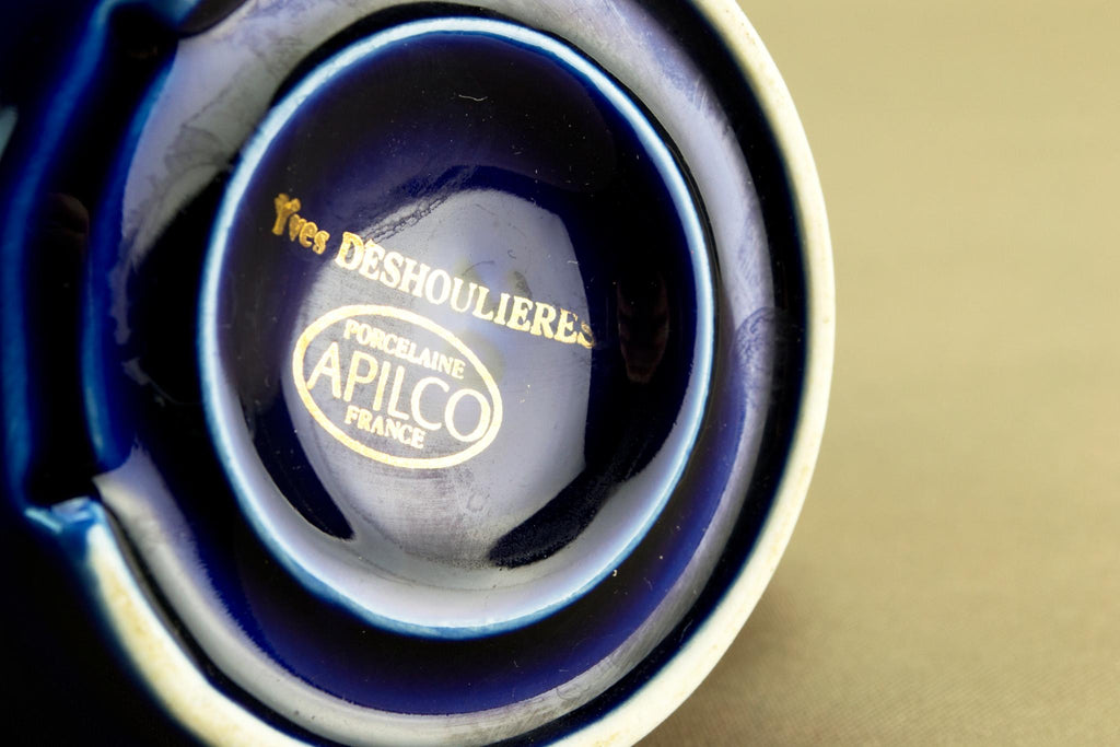 French Apilco blue creamer