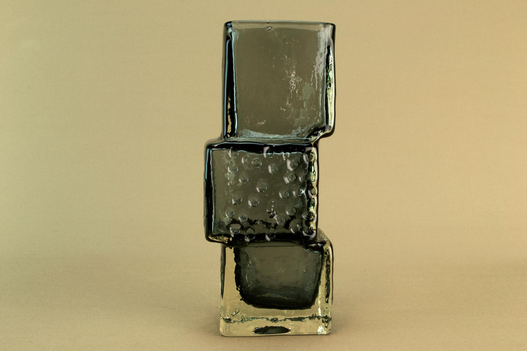 Whitefriars Drunken Bricklayer vase, circa 1970