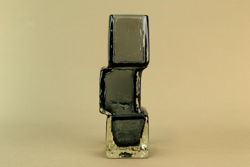 Whitefriars Drunken Bricklayer vase, circa 1970