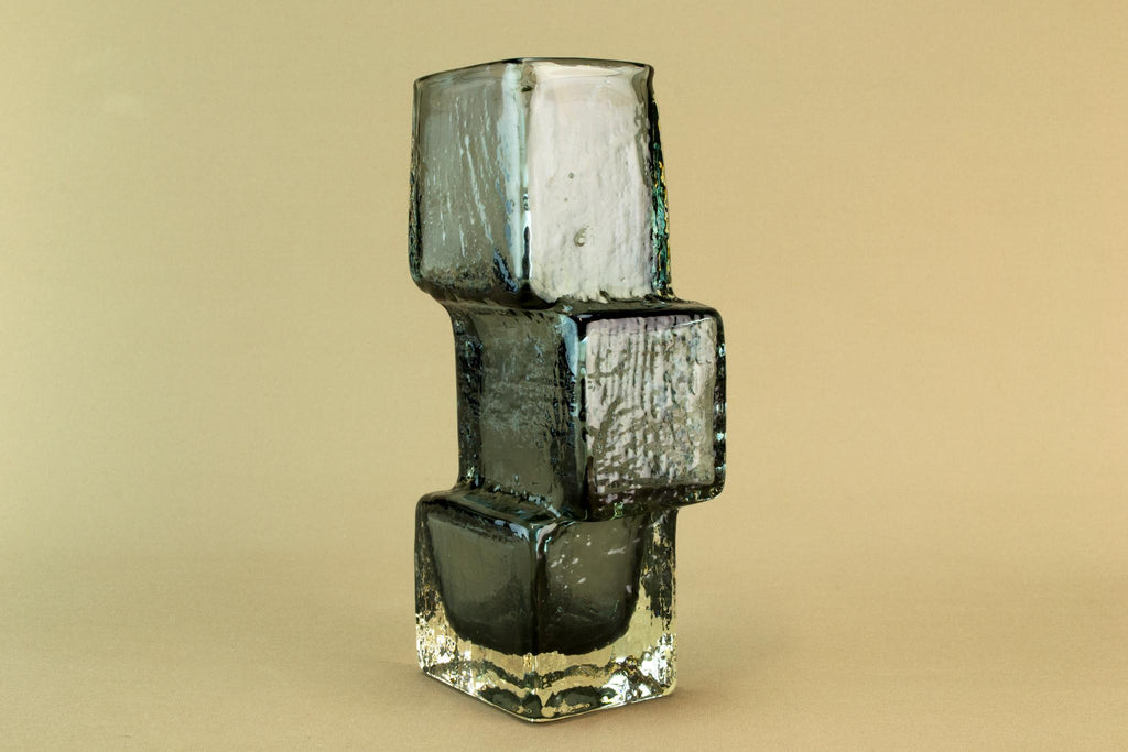 Whitefriars Drunken Bricklayer vase, circa 1970