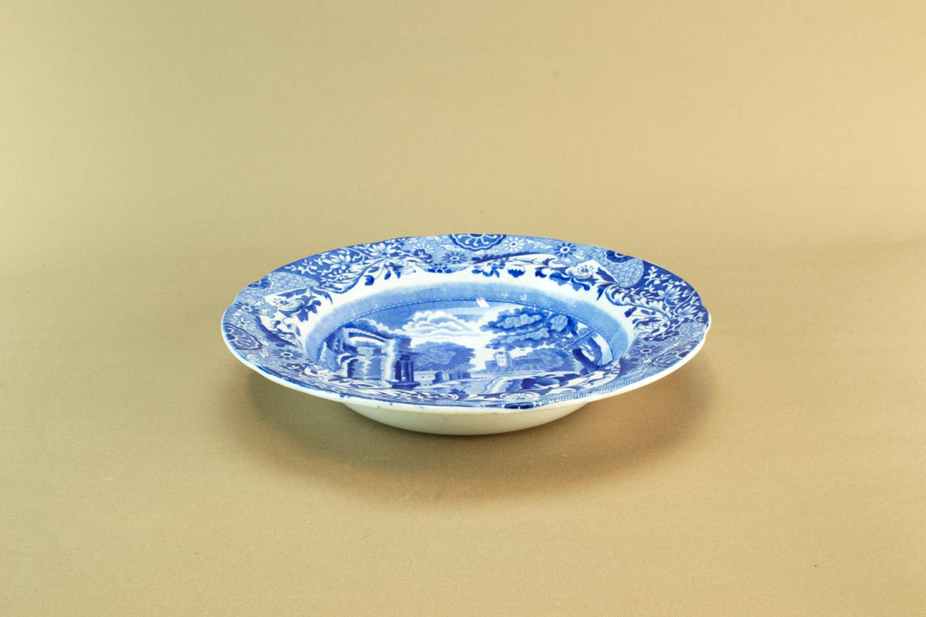 Blue and white Copeland bowl, mid 19th c