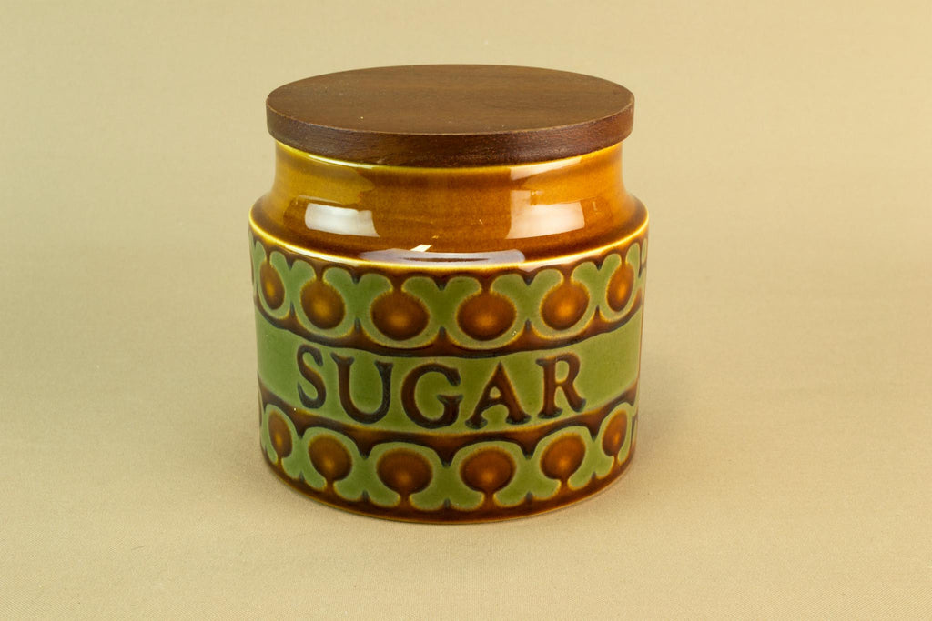 Hornsea sugar storage jar, 1970s