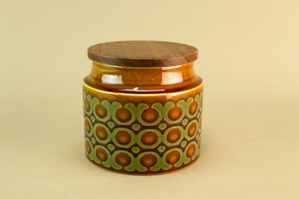 Hornsea kitchen storage jar, 1970s