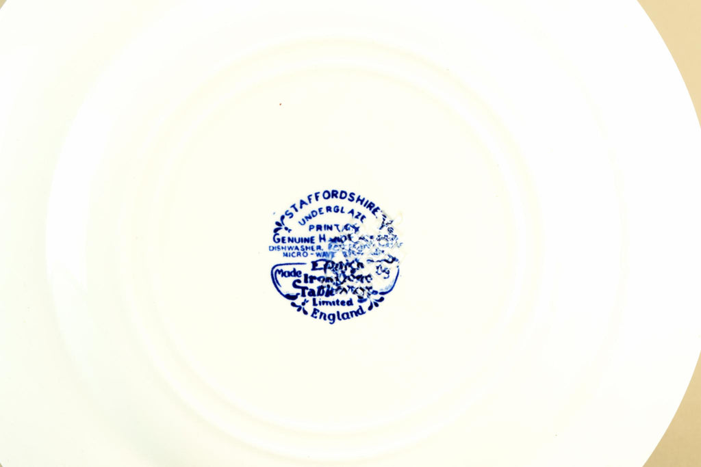 Decorative calendar plate, 1984