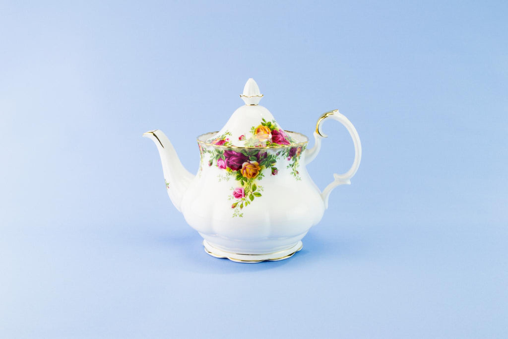 Royal Albert bone china teapot, 1960s