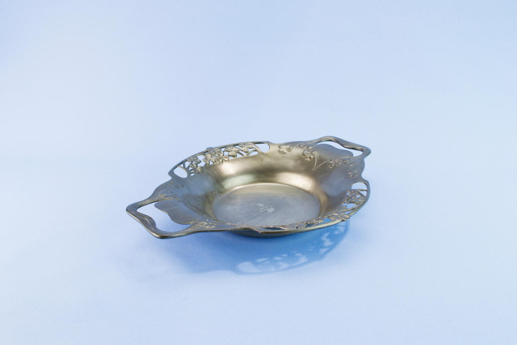 Tudric Pewter bread basket, circa 1900