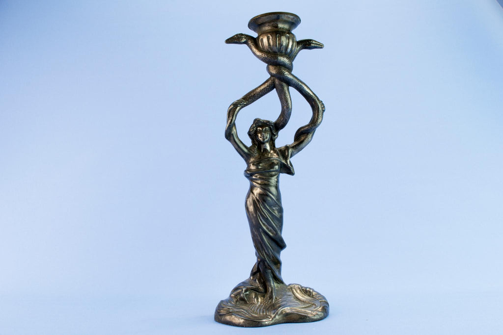 Art Nouveau candlesticks, circa 1900