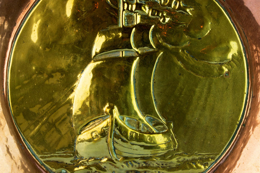 Large Arts & Crafts decorative dish, circa 1900