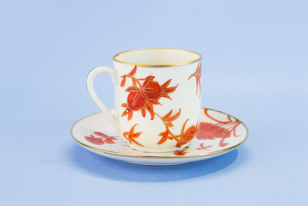Porcelain coffee set for 6, early 1900s