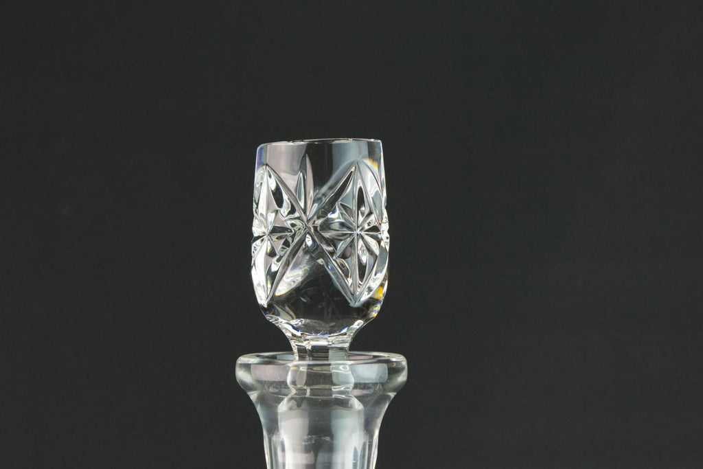 Medium glass sherry decanter