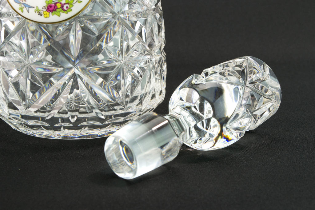 Medium glass sherry decanter