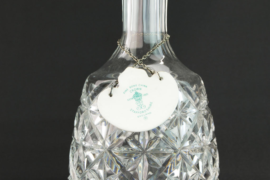 Medium glass sherry decanter