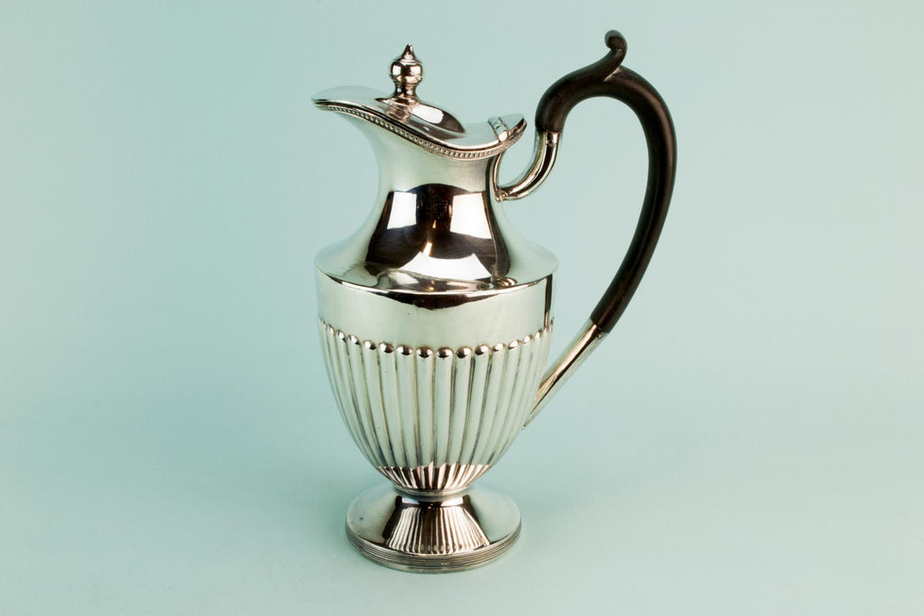 Silver plated coffee pot, early 1900s