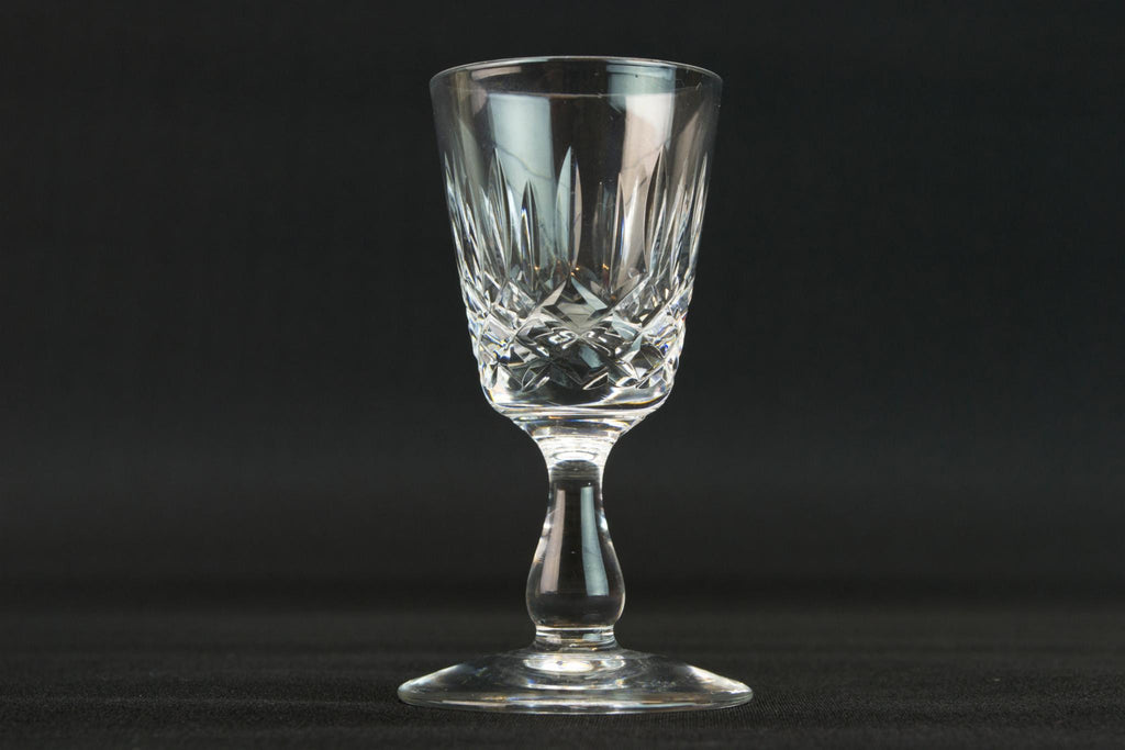 6 Edinburgh Crystal shot glasses