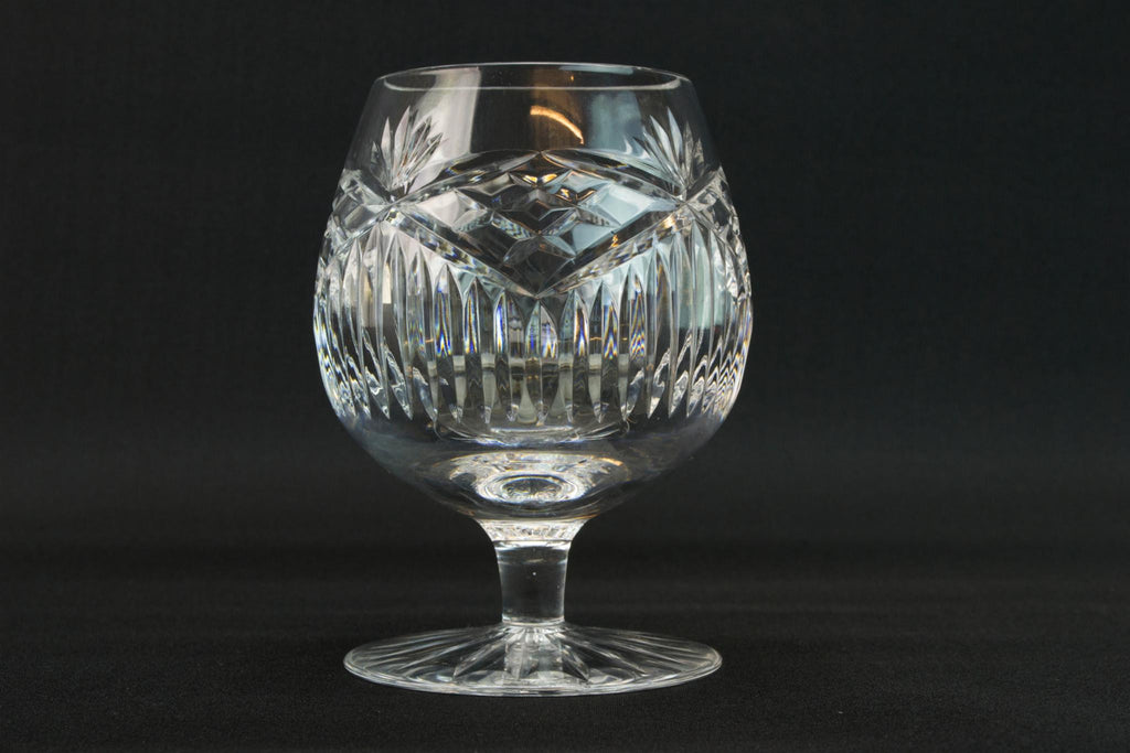 2 Edinburgh Crystal brandy glasses