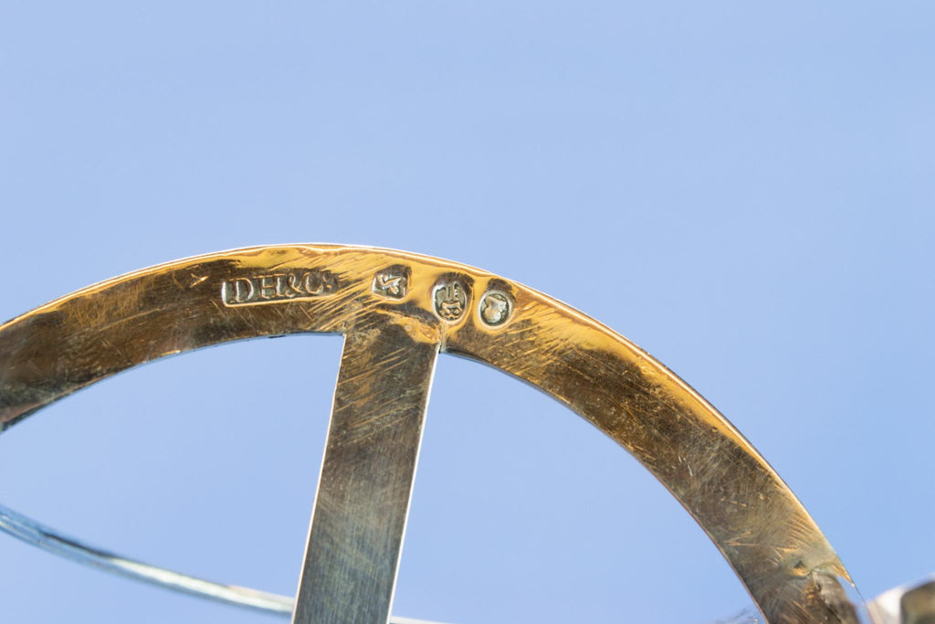 Georgian sterling silver toast rack, 1790