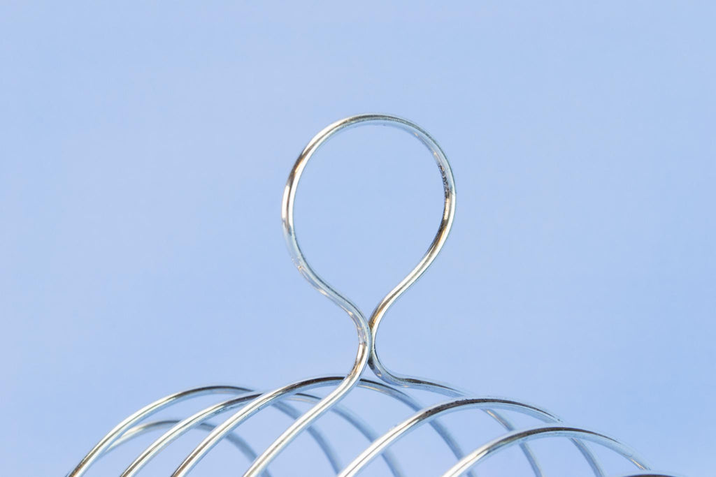 Georgian sterling silver toast rack, 1790
