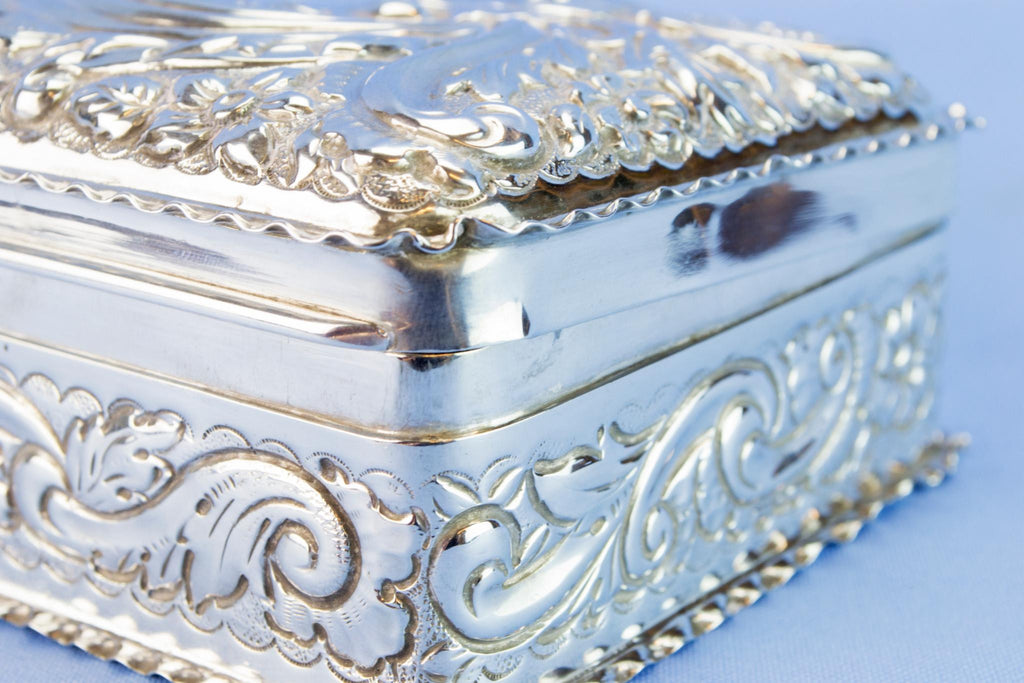 Sterling Silver small box, 1894