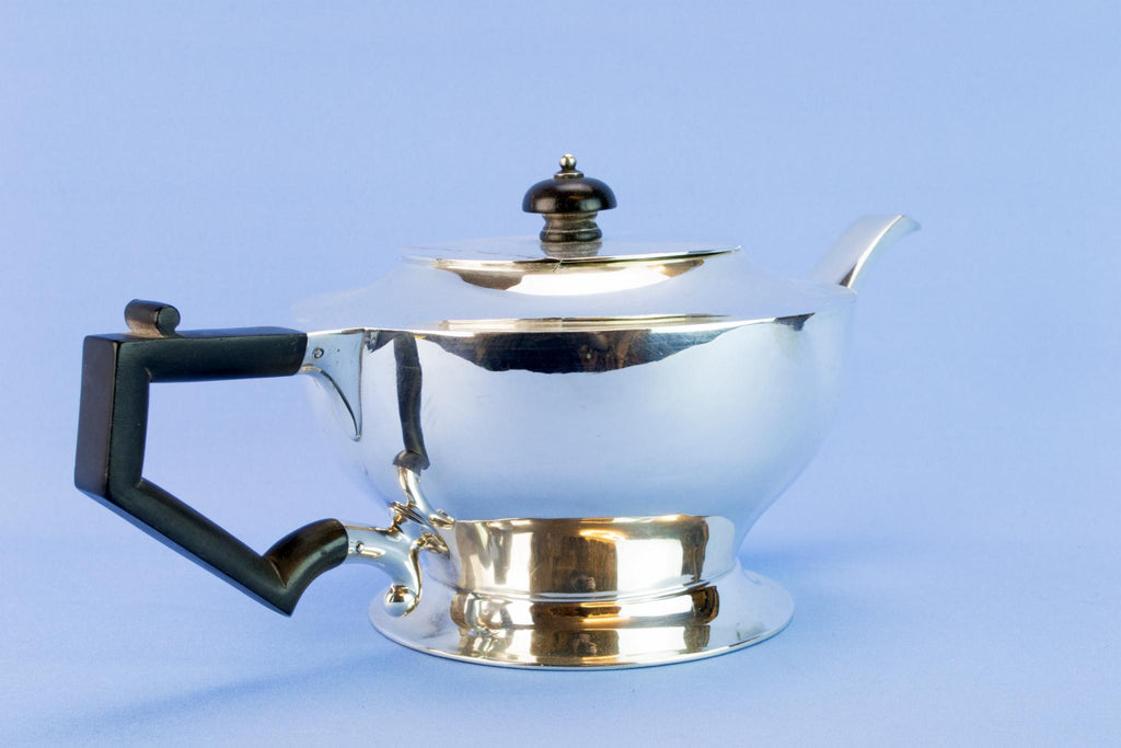 Sterling Silver Art Deco teapot, 1931