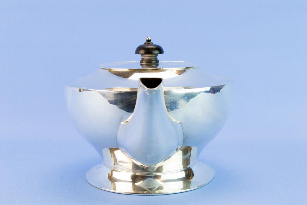 Sterling Silver Art Deco teapot, 1931