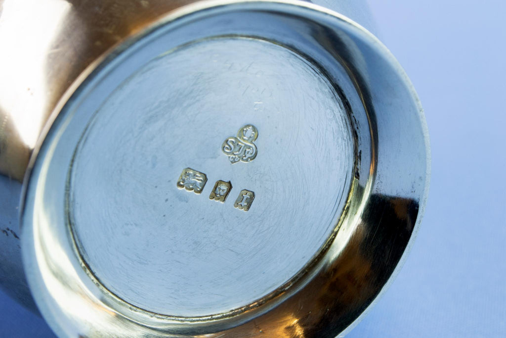 Sterling Silver creamer, 1914