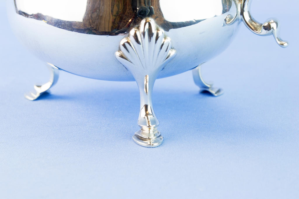Sterling silver gravy boat, 1899