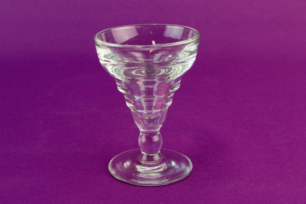 Port illusion glass, English mid 19th C