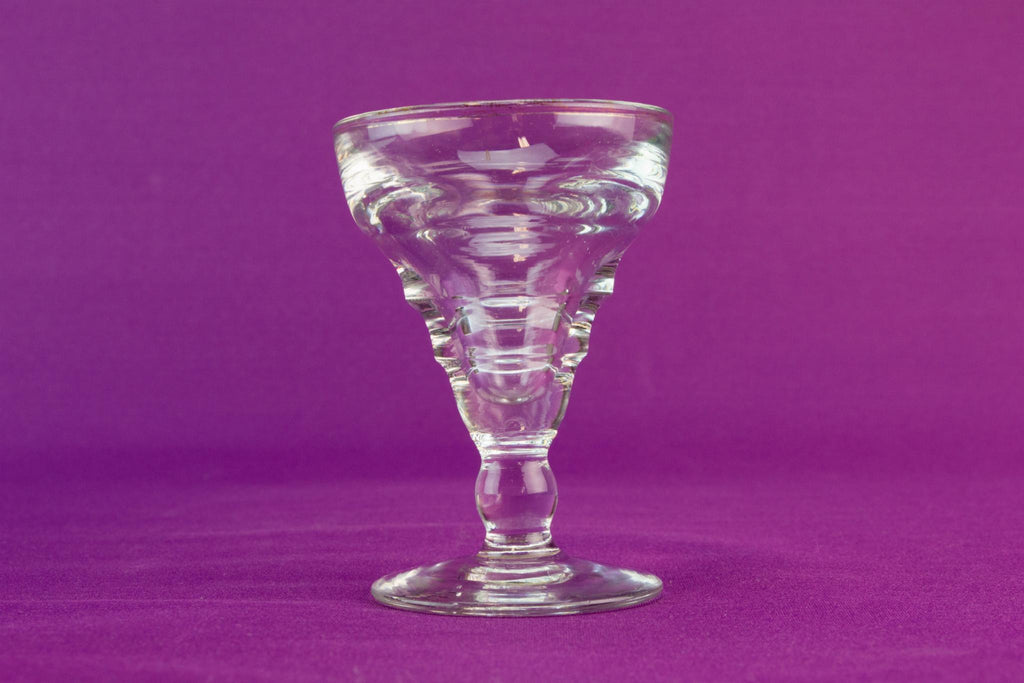 Port illusion glass, English mid 19th C
